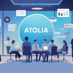 Illustration Atolia travail collaboratif centralisé