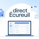 direct écureuil accès interface en ligne