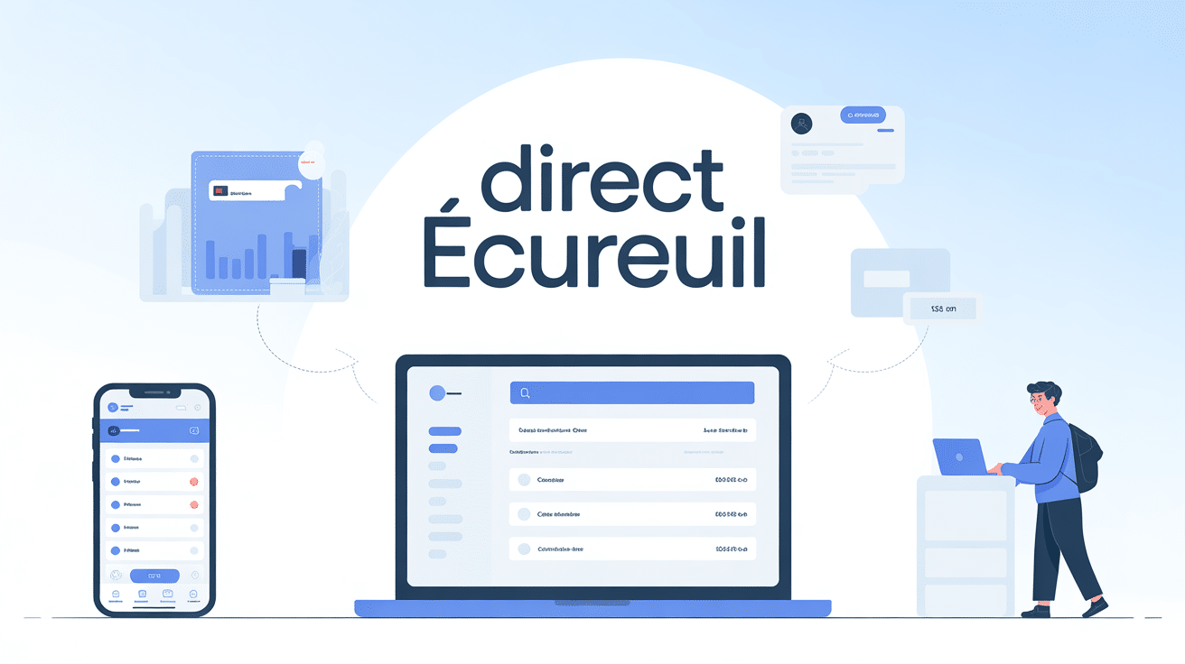 direct écureuil accès interface en ligne