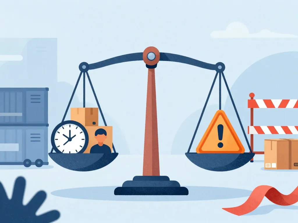 Métaphore tangibles bénéfices risques international warehouse