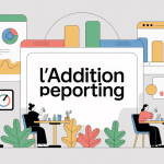 illustration l'addition reporting dashboard restaurant