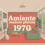 Maison Phenix 1970 amiante visualisation des risques