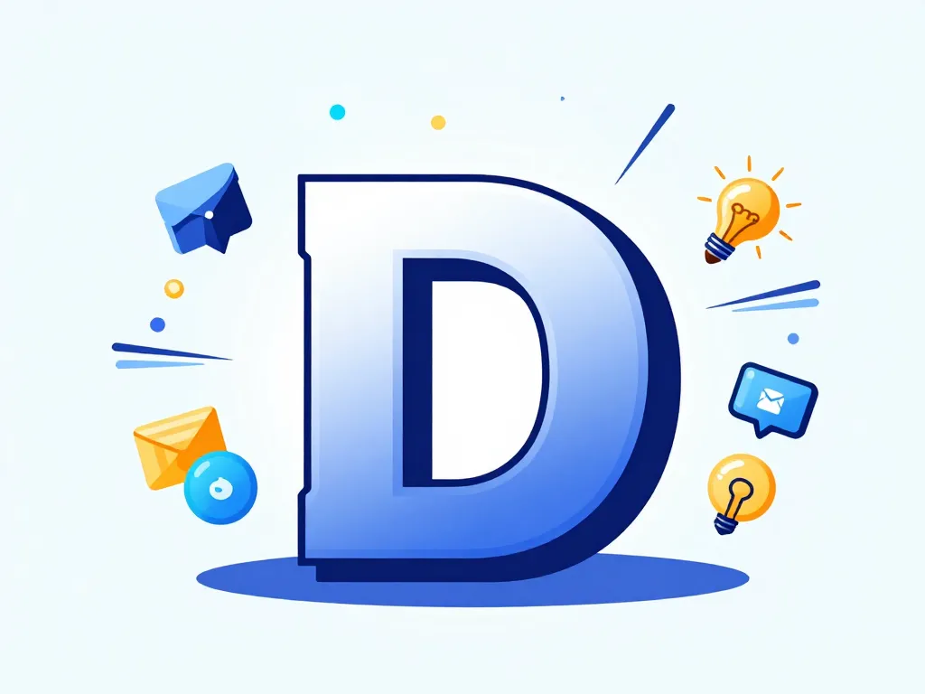 illustration marque en d avantages branding