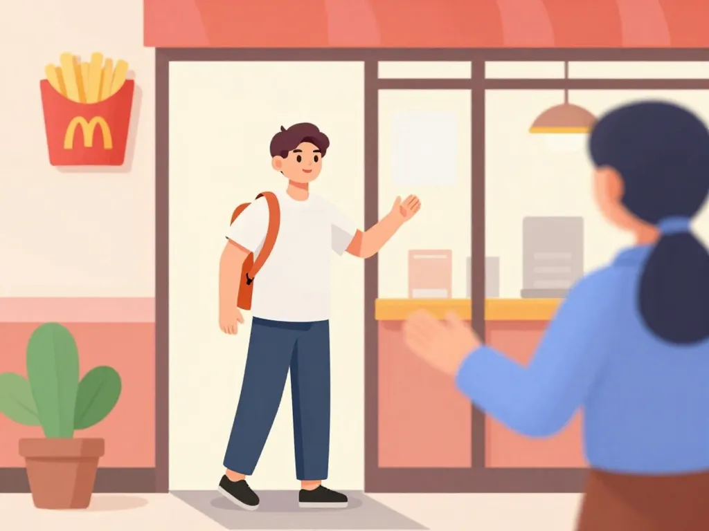 mcdo job etudiant entretien embauche restaurant