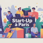 paris start up illustration écosystème dynamique