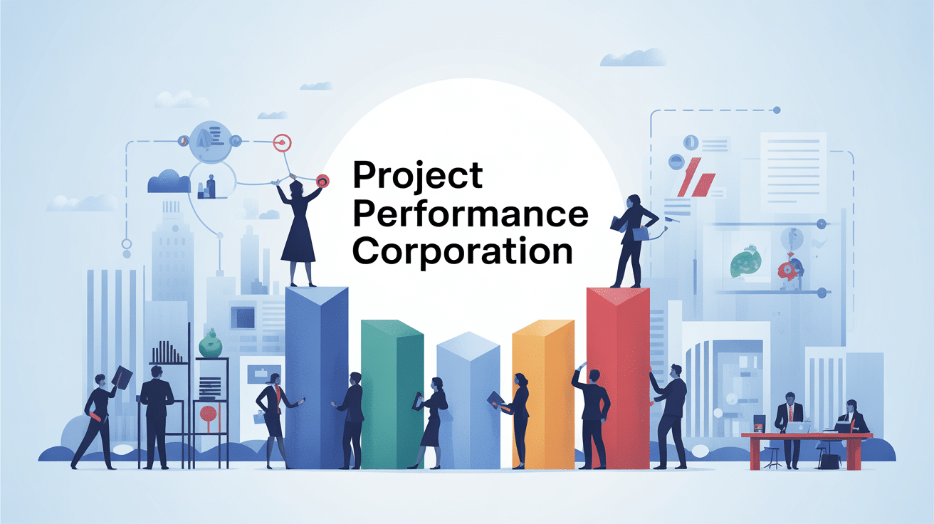 Project performance corporation illustration transformation grandes organisations