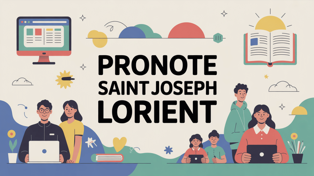illustration pronote saint joseph lorient suivi scolaire