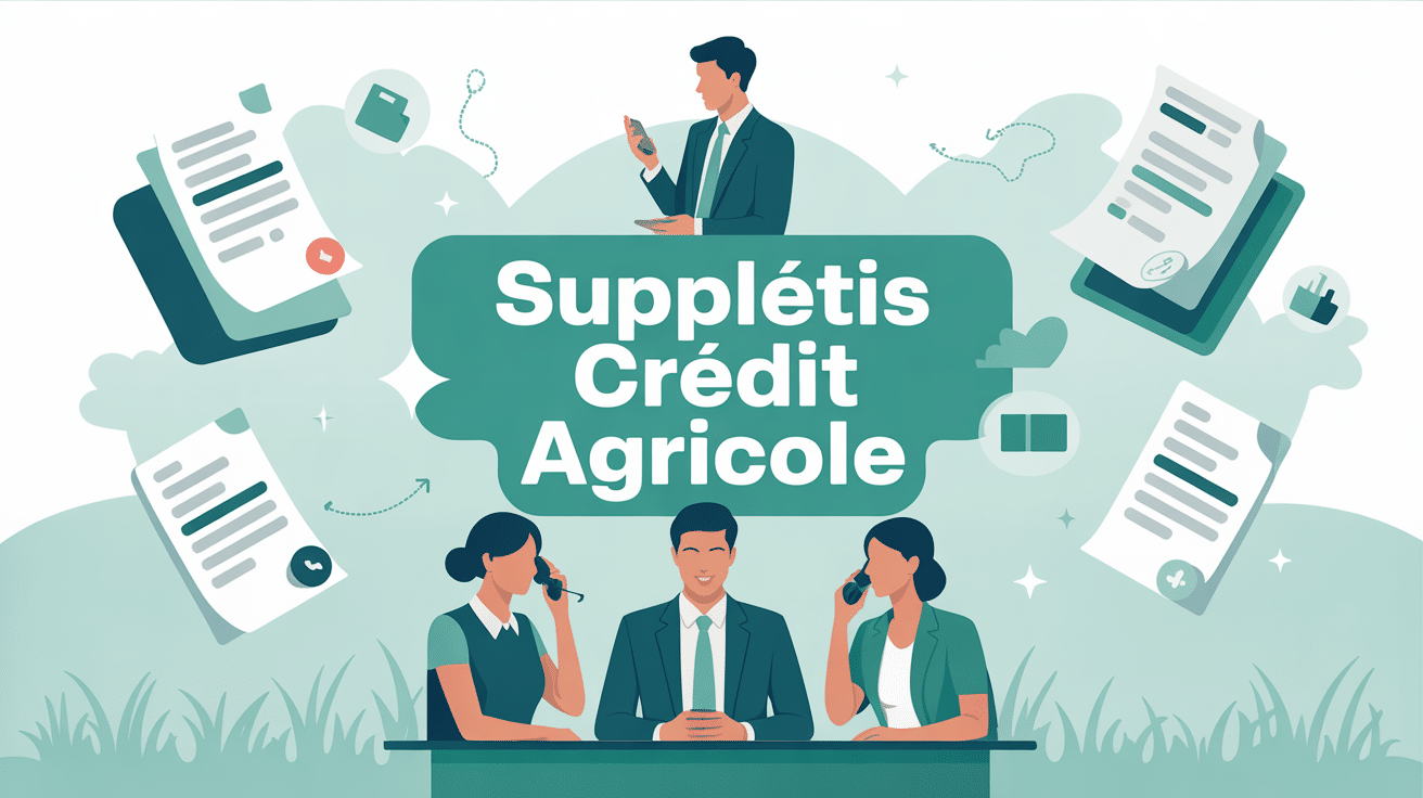 supplétis crédit agricole avis illustration service assistance