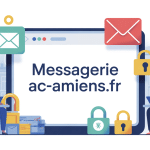 ac-amiens.fr messagerie illustration connexion institutionnelle sécurisée