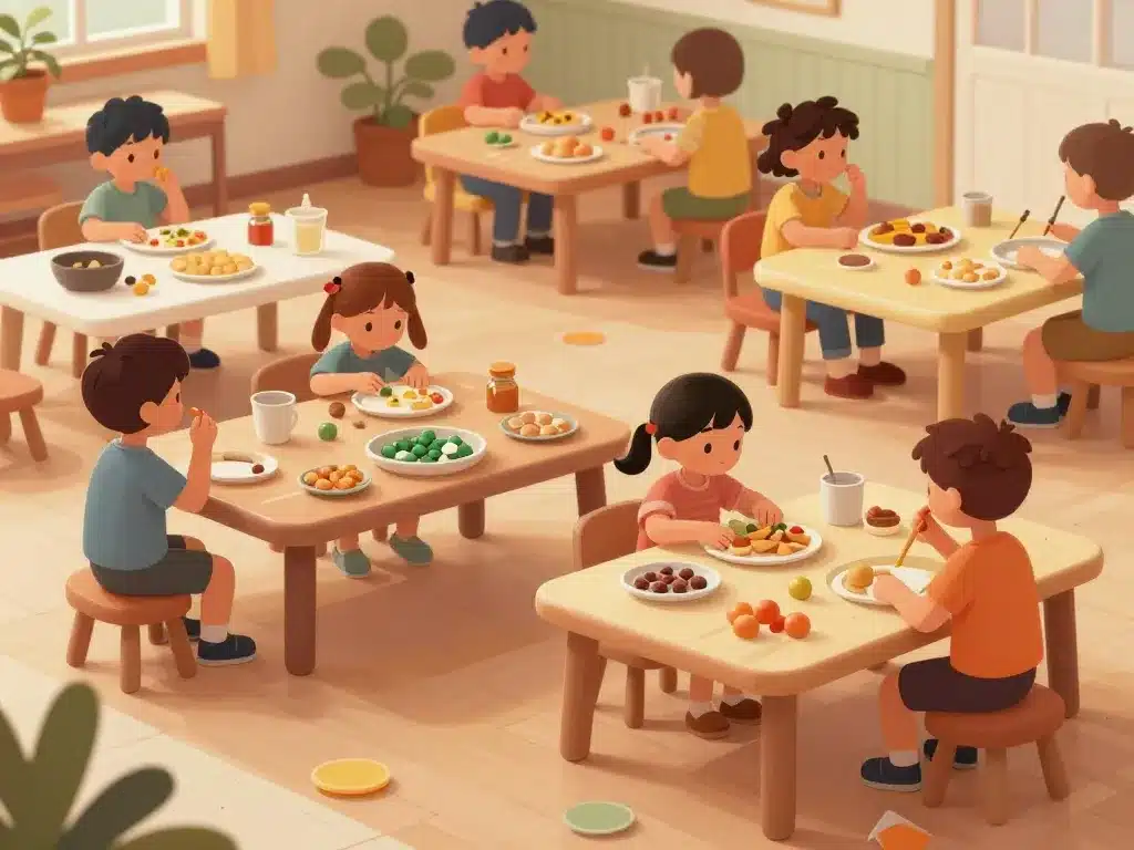 Dégustation sensorielle semaine du gout maternelle enfants