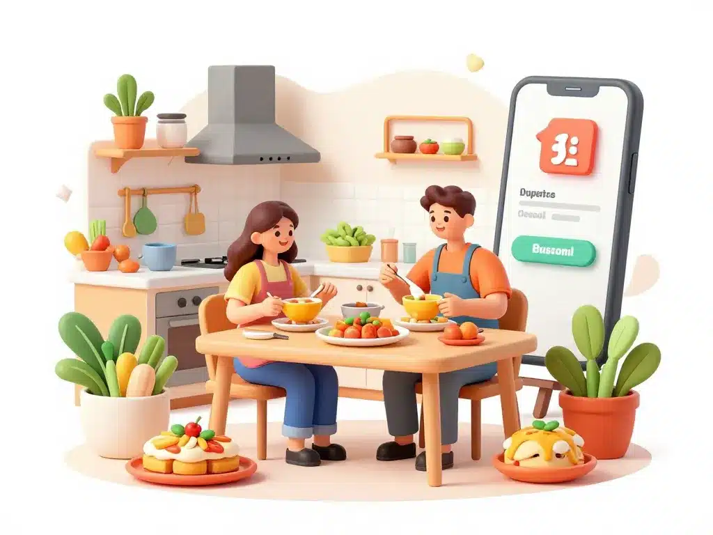 budget courses pour 2 personnes par mois 2024 illustration optimisation repas astuces