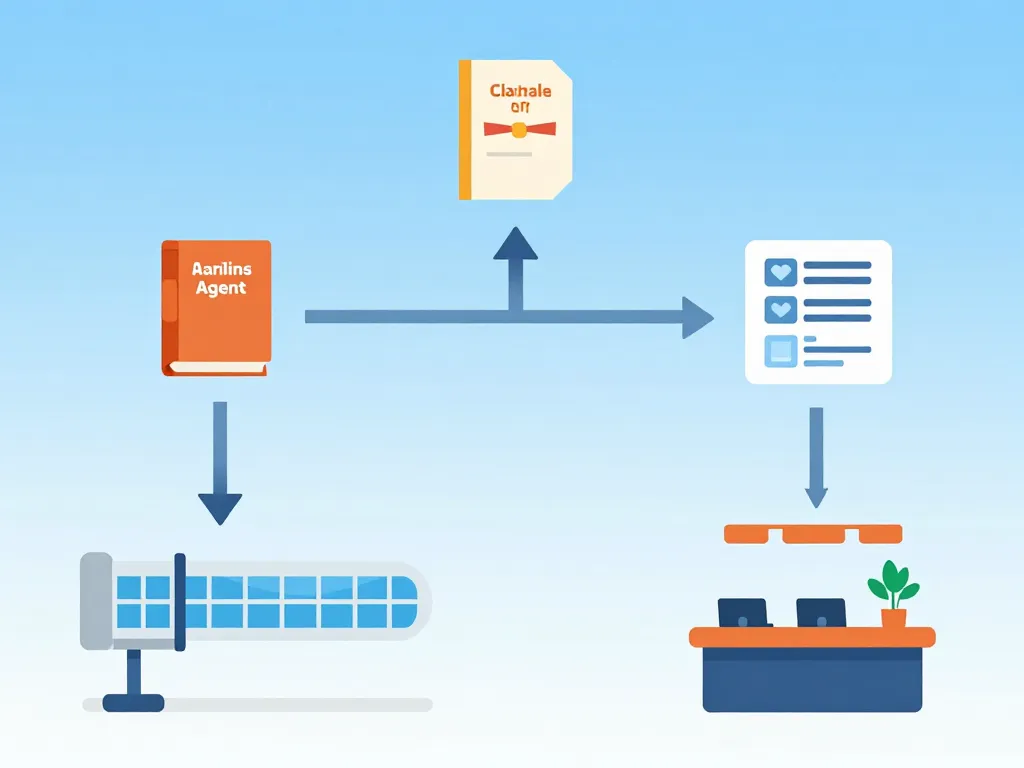 schéma parcours comment devenir agent d'escale