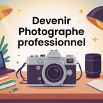 comment devenir photographe professionnel image studio ambiance dynamique