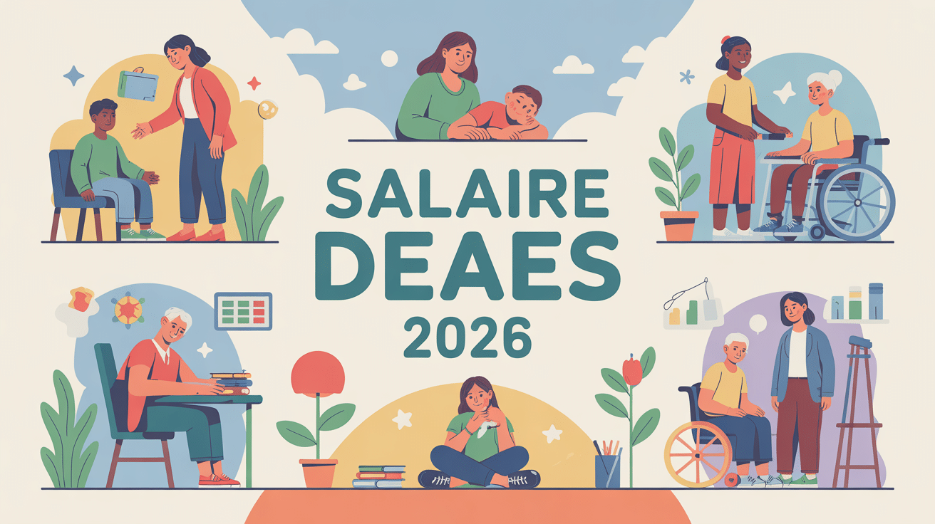 visuel métier deaes salaire milieux exercice