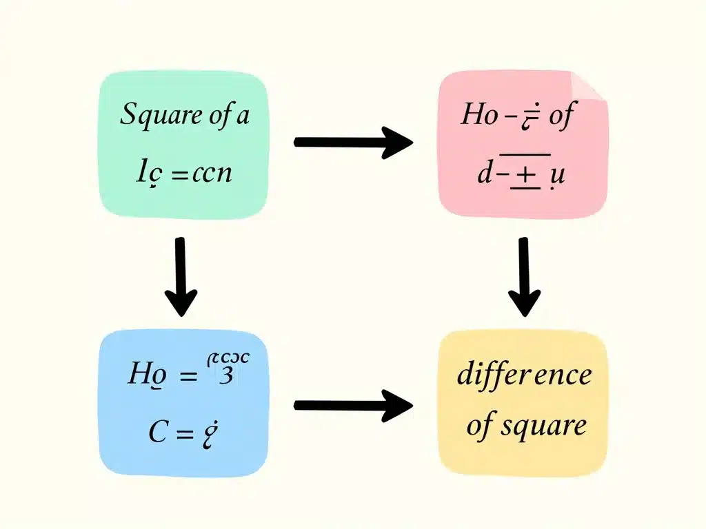 schémas identités remarquables formule clé
