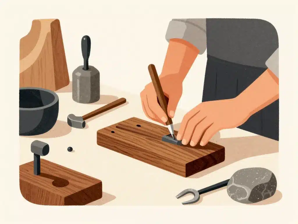Artisanat matériaux nobles Christophe Delcourt mobilier