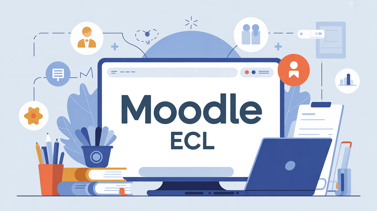 illustration moodle ecl espace numérique école centrale de lyon