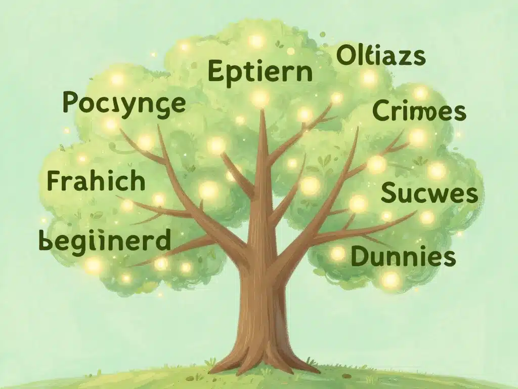 mot anglais en v arbre progression vocabulaire