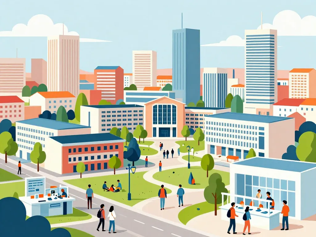 Panorama du campus Saint Charles Marseille vie universitaire