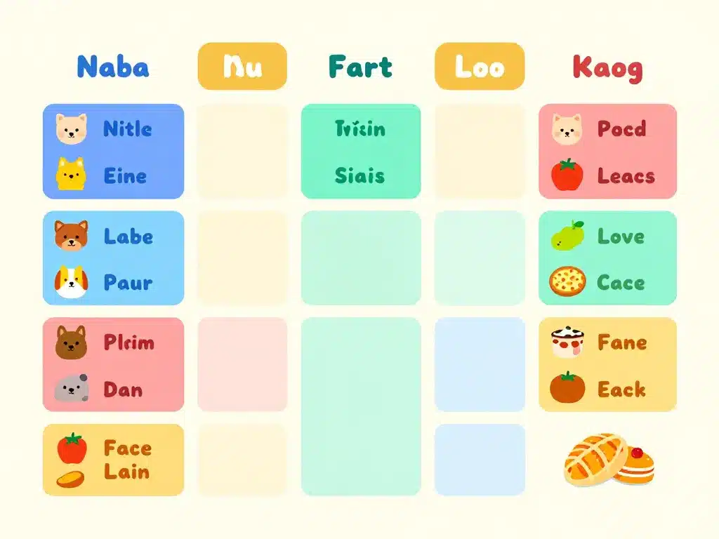 Grille categorie petit baccalaureat schema ludique