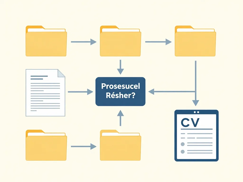 Organiser expériences et compétences avant CV Mvitae en ligne