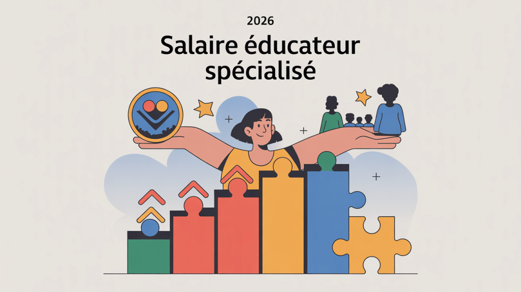 Illustration salaire d educateur specialise 2026