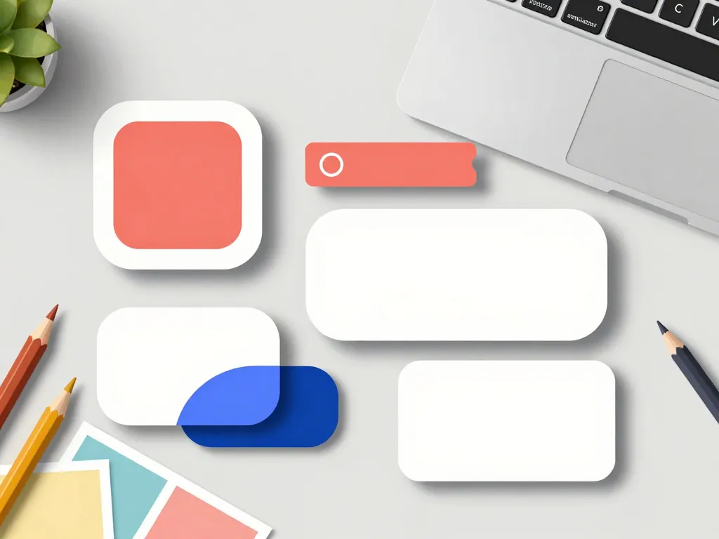 formats creatifs taille d un carte de visite illustration