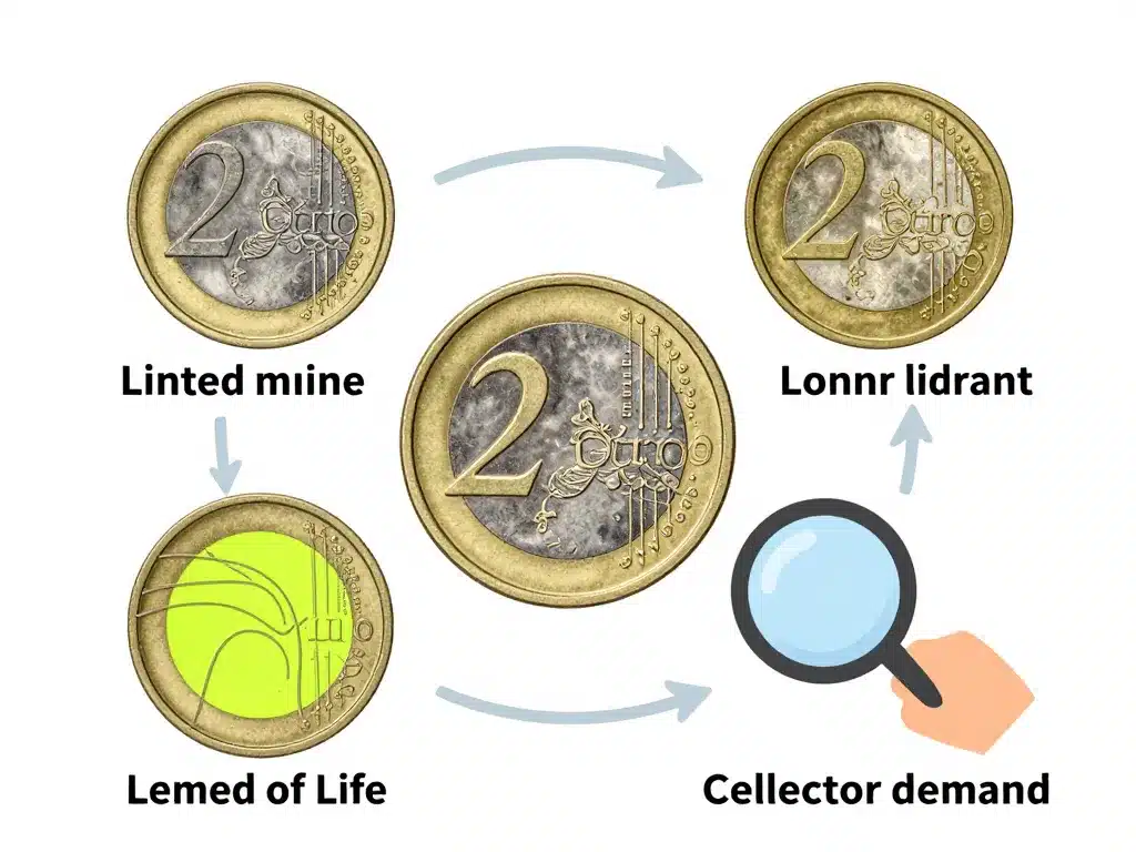 valeur pièce 2 euros arbre de vie 2023 rareté tirage erreurs