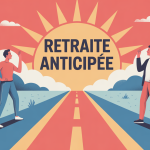 astuce partir en retraite plus tôt illustration optimiste
