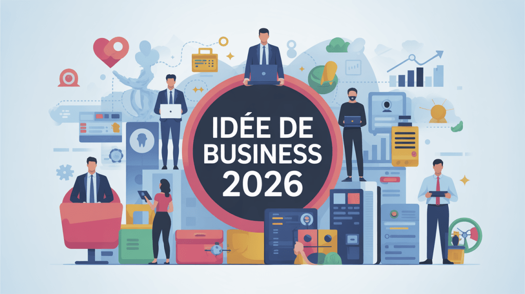 illustration idee de business 2024 opportunites