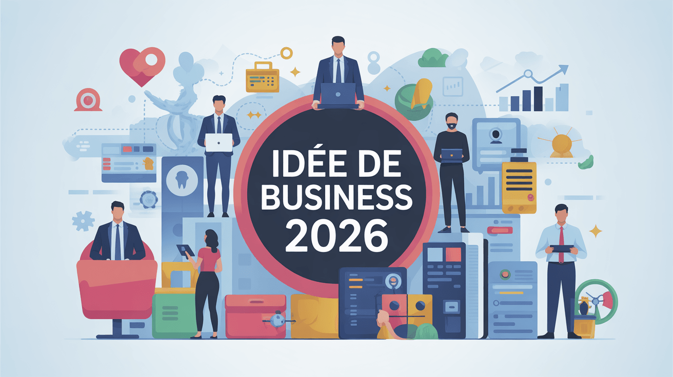 illustration idee de business 2024 opportunites