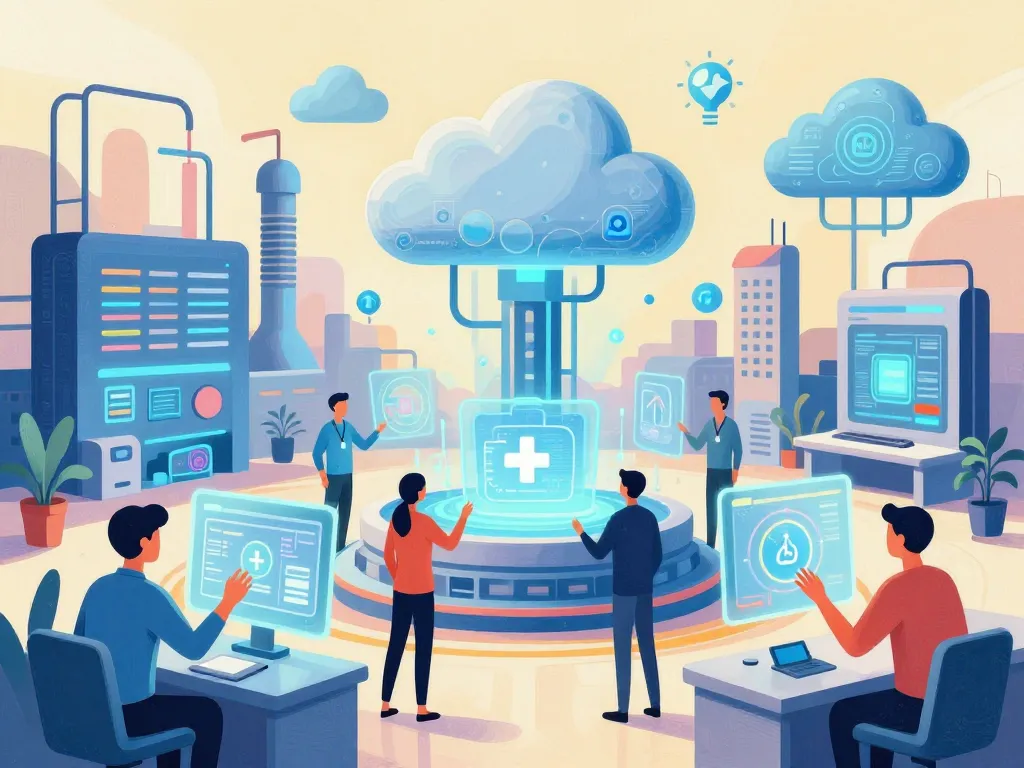 illustration tendances innovation technologique en entreprise