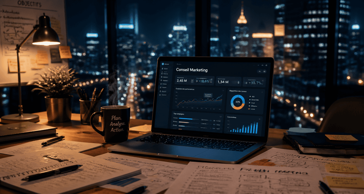 conseil marketing bureau moderne
