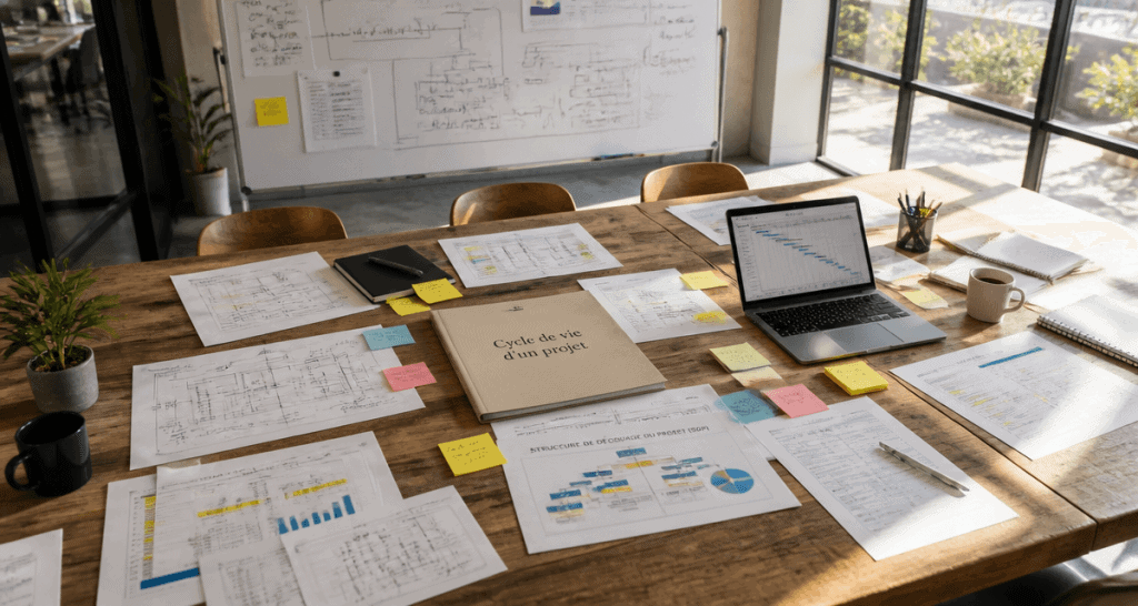 cycle de vie d un projet gestion équipe