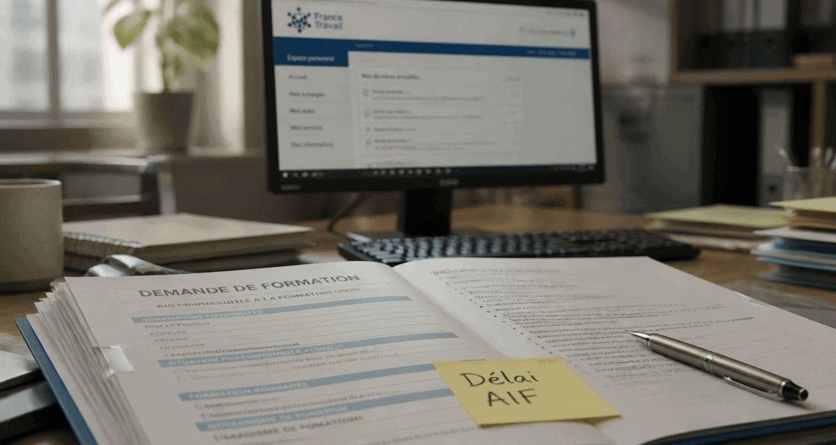 délai réponse aif pôle emploi dossier