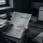 demande arce refusé lettre entrepreneur
