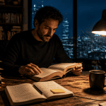 entrepreneuriat livre entrepreneur lisant