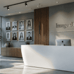 entreprise image espace accueil contemporain