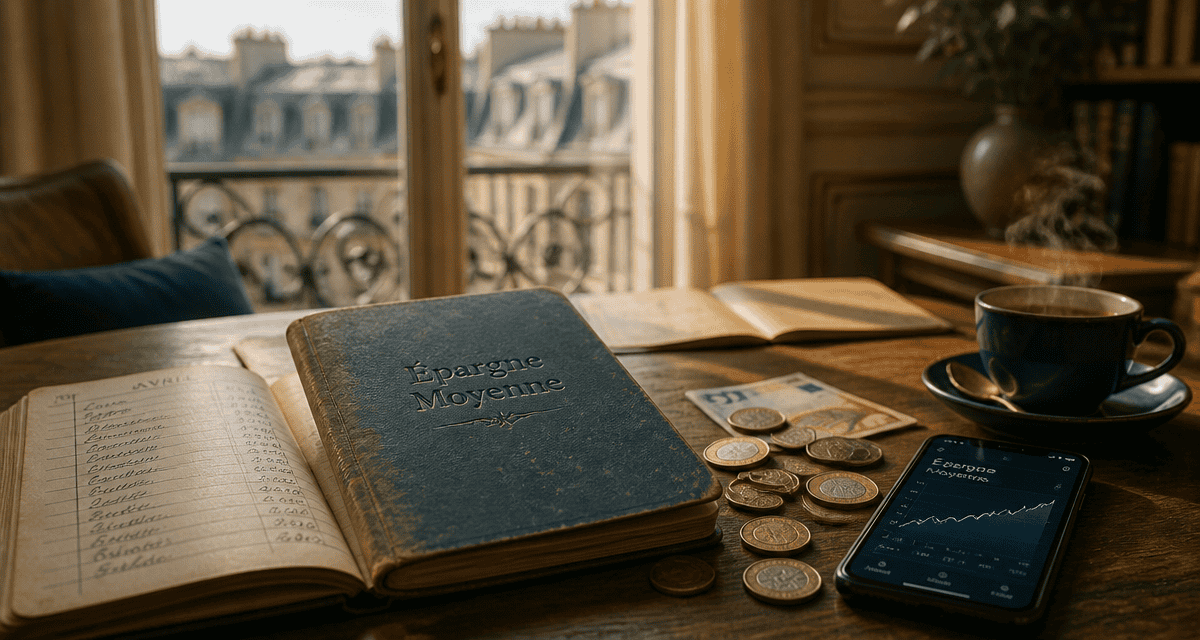 epargne moyenne en france carnet et argent