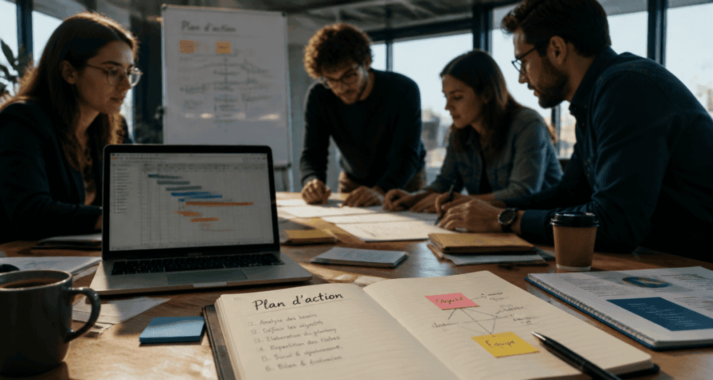exemple de plan d action en équipe
