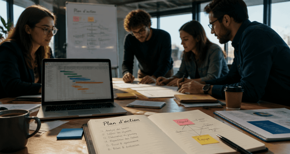exemple de plan d action en équipe