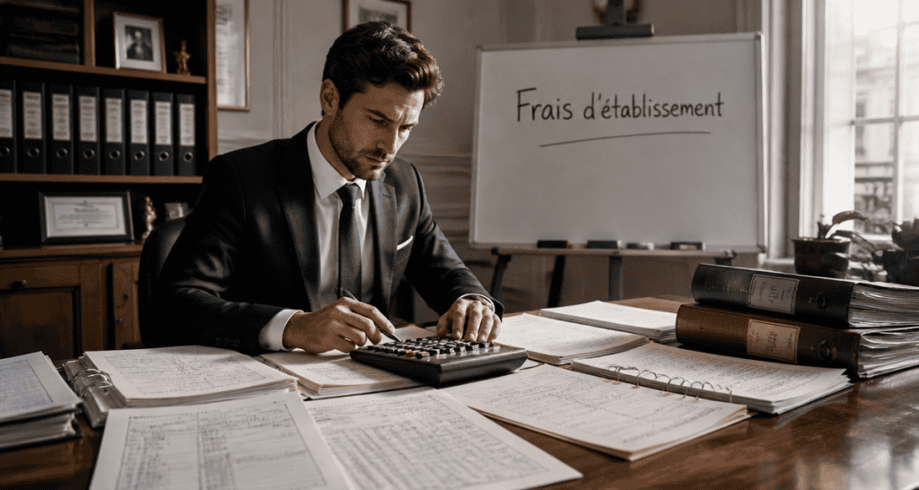 Expert-comptable frais d établissement