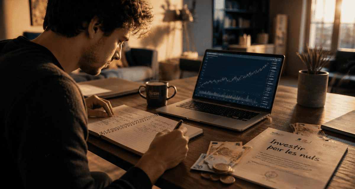 investir pour les nuls jeune adulte carnet graphique
