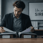 Peut on avoir 2 micro entreprise, entrepreneur organise ses activités