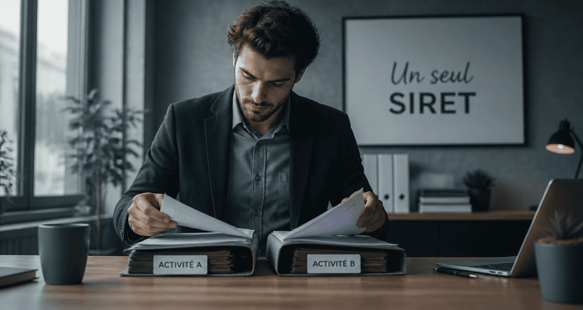 Peut on avoir 2 micro entreprise, entrepreneur organise ses activités