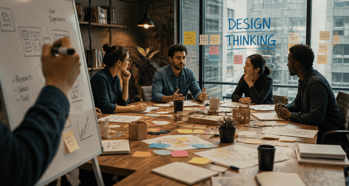 processus design thinking en réunion