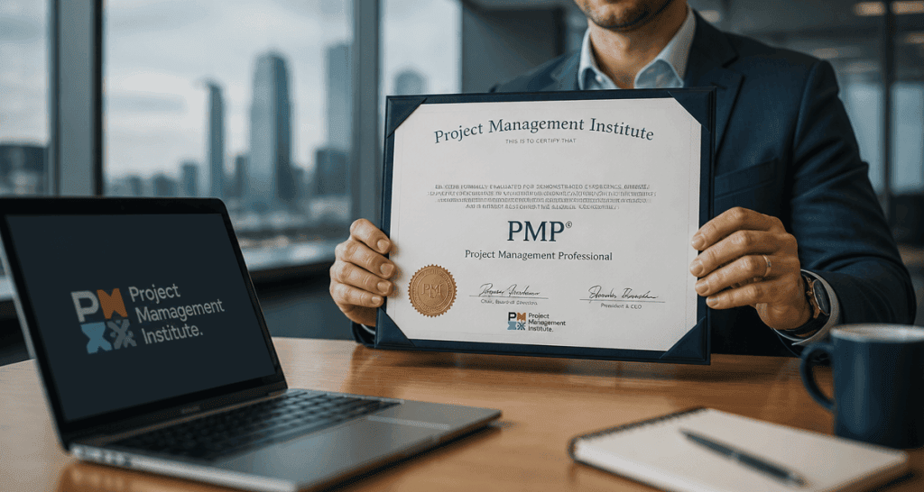 project manager pmp tenant certificat