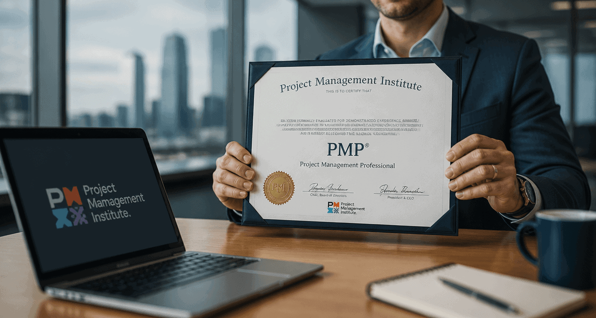 project manager pmp tenant certificat
