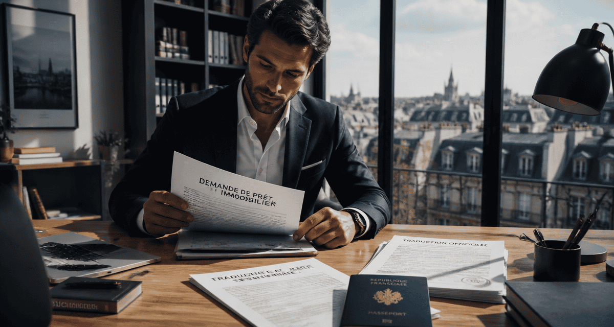 quelle banque étrangère prête aux français homme dossier prêt