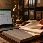 calcul variation de stock dans un bureau